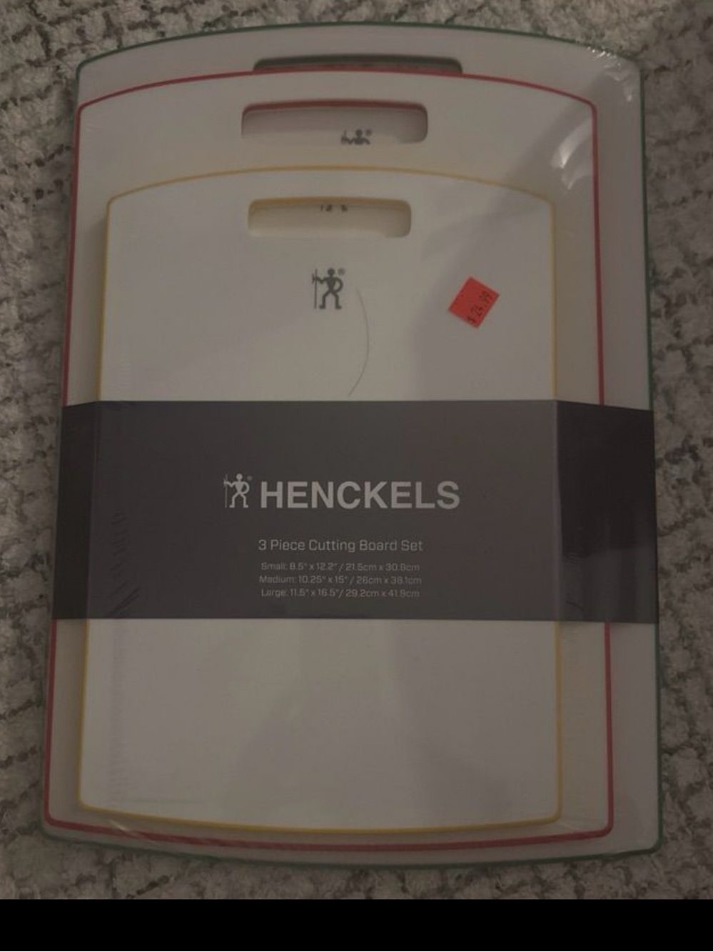 Henckels Cutting Boards - BNWT 3 pack